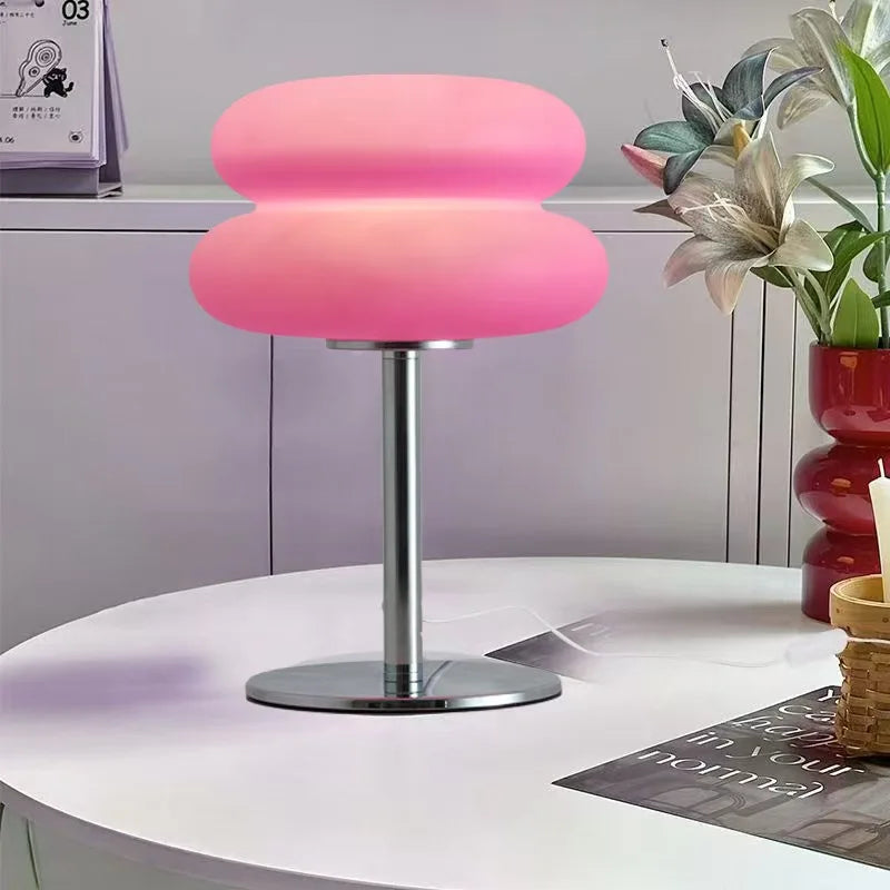 JAIYI High-quality Modern Orange Bedside Table Lamps LED Table Lamps for Customer Lighting and Decoration and Night Lights
