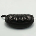 Wholesale Fashion Shell Shape Sun Glasses Box Zipper Eyewear Storage Bag Big Size Leather EVA Glasses Case