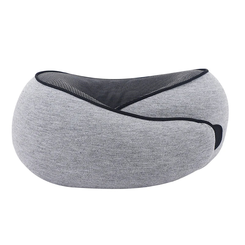 U-shape Travel Pillow for Airplane Memory Foam Neck Support Travel Neck Pillow Set Bolster  Camping  Sleeper Pillow