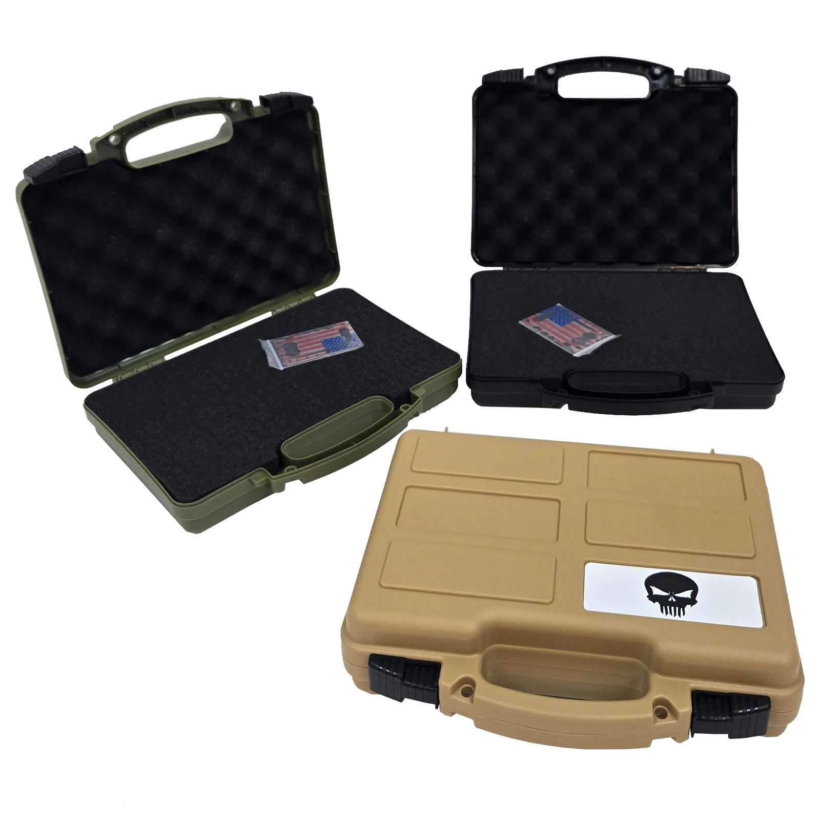 Tactical Customizable Foam Insert DustProof and ShockProof Waterproof Protective Small Hard Carrying Case with Foam