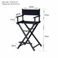 New portable Light Weight foldable photography Tool Make up Chair With Headrest for photo live makeup chair outside