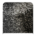 Custom Printing 8x8ft Black Silver Pillowcase Tension Fabric Display Photo Booth Backdrop