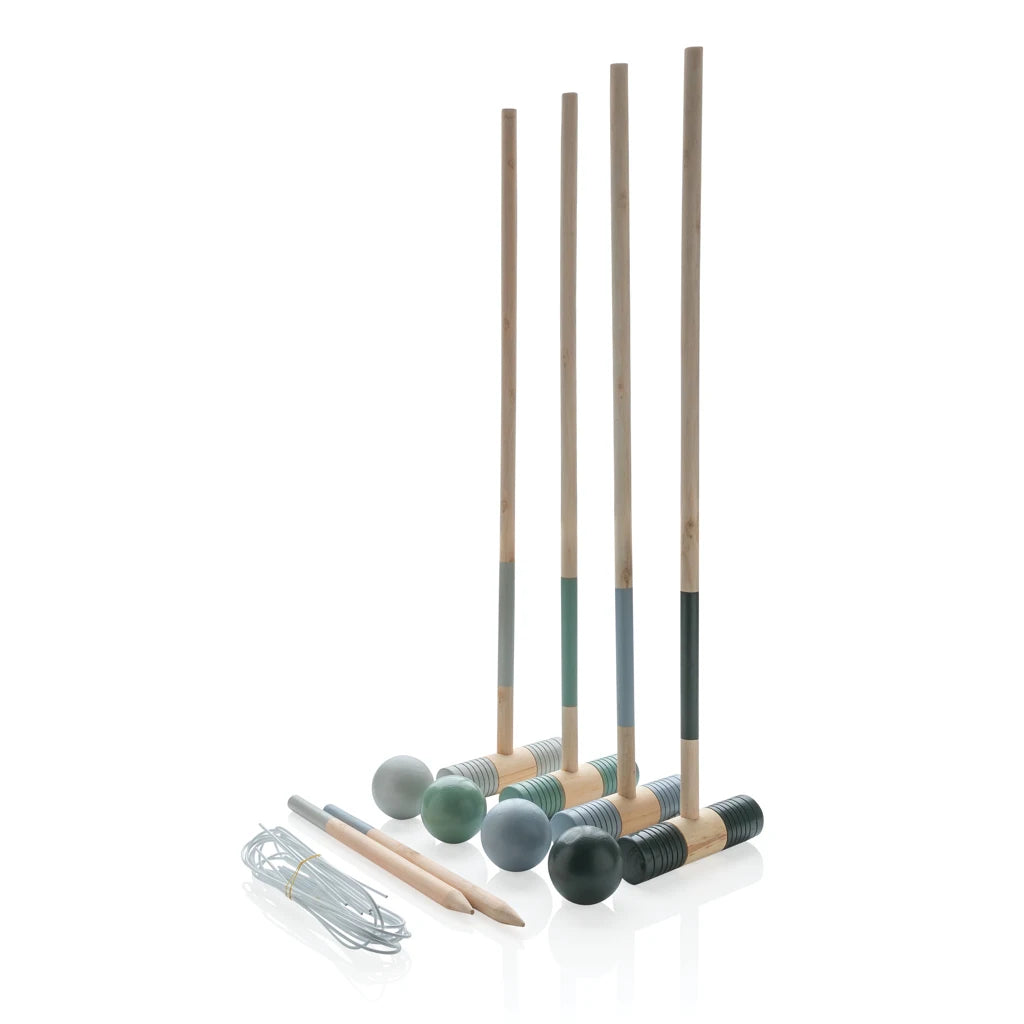 Custom Wooden XD Croquet Games for Outdoor Fun