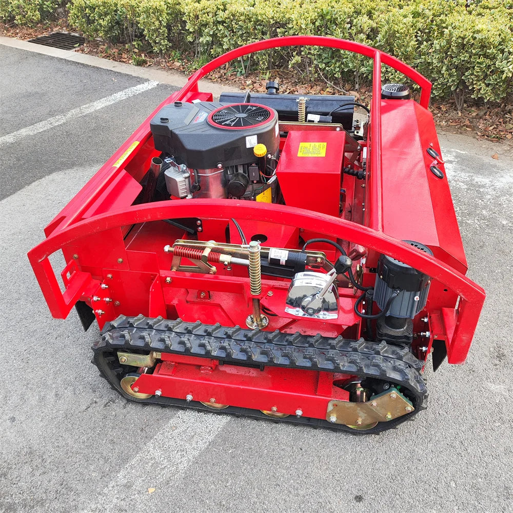 Remote Controlled High Grass with Electric Traction Drive and Powerful Engine 27HP Powerful Large Mower