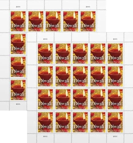 Usa Post Stamps Kwanzaa Forever United States Postal Mail Stickers Postage Stamp Us Postage Stamps in Bulk for Party Decoration