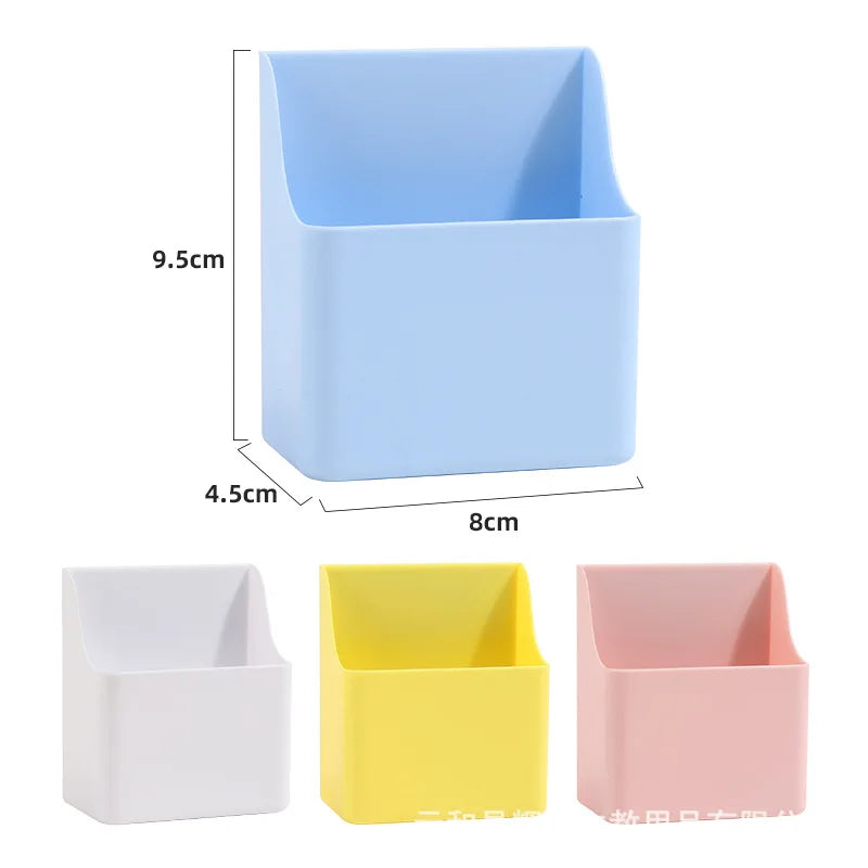 Factory Direct Accessory Plastic Blackboard Whiteboard Pen Holder Magnetic Storage Box Calendar Use Ready Stock Square
