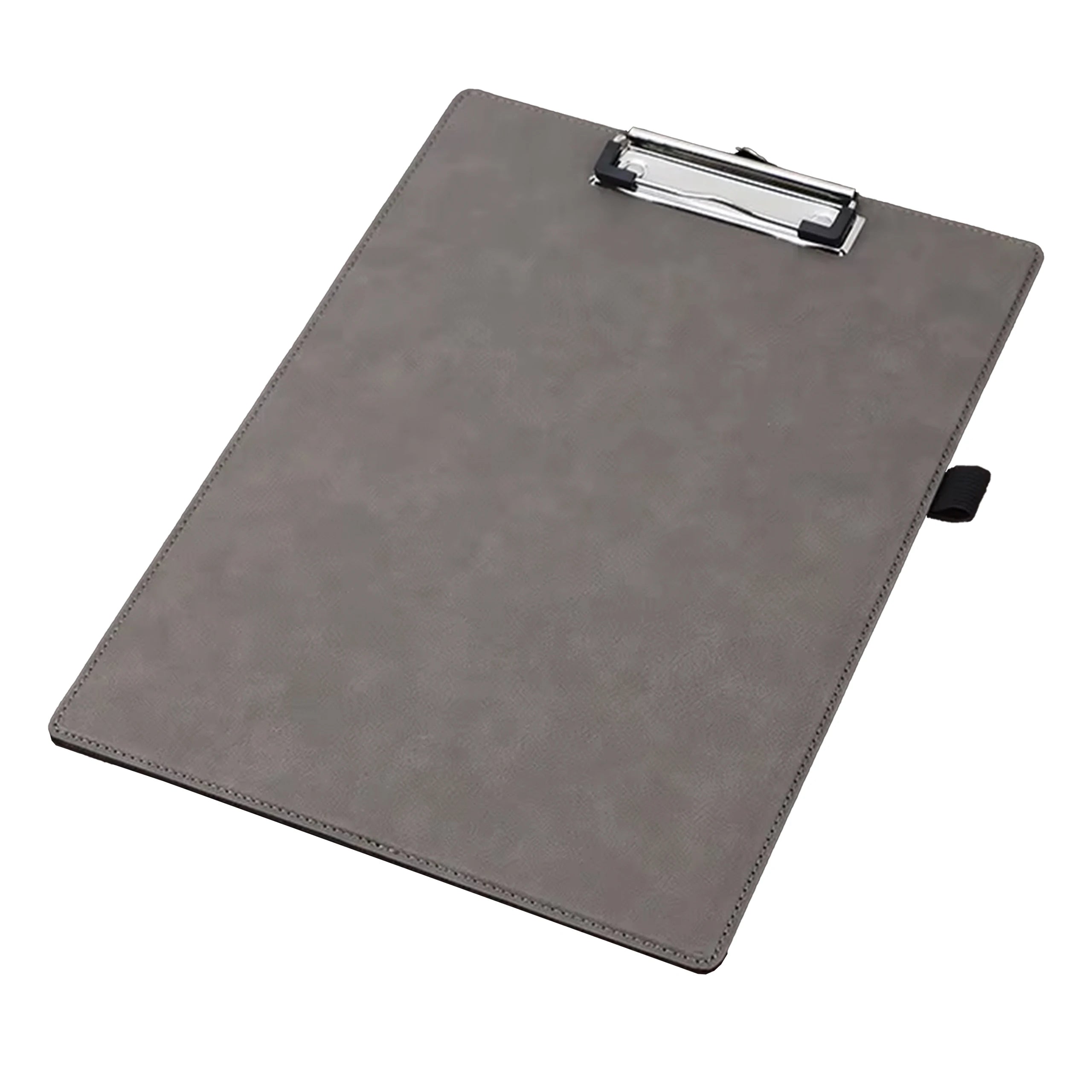 Custom Low Profile Pu Leather Clipboard Suppliers A4 Standard Size Stationery Clipboard