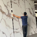 Customizable 3D Printed Seamless Waterproof Wall Panels High-End Continuous Pattern Boards Unique Background Wall Design