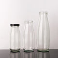 250ml 300ml 500ml  Glass Bottle for Milk and Juice with Tinplate Lid