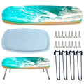 Rubber Drop Mold Square Oval River Table Silicone Mold Home Daily for DIY Handmade