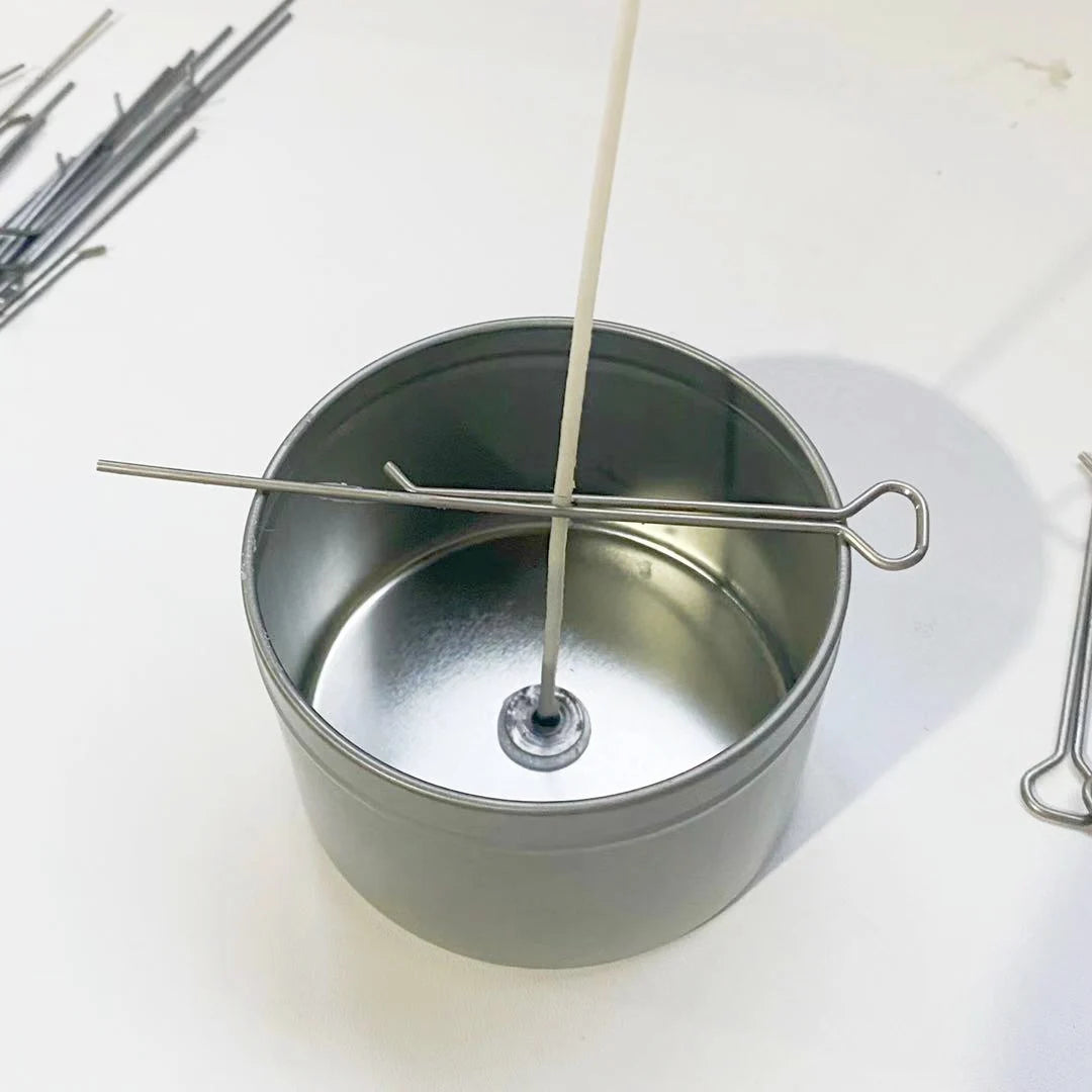 4.3 Inch Metal Candle Wick Clips Centering Device Candle Wick Holders for Candle Making