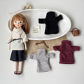 Sweater Doll Clothing Bulk for 1/6 BJD Little Blythe Doll Clothes Fantasy Series OB22 OB24 ZSiga Long-Legged KT Outfit