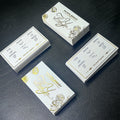 Customized Business Cards Thank You Cards Paper Cards Clothing After-sales Cards Black Cardstock White Cardstock Coated Paper.