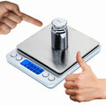 I2000 Digital Kitchen Scale 500g/0.01g 1kgX0.1g 2kgX0.1g 3kgX0.1g Weight Digital Weighing Food Kitchen Mini Scale