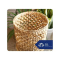 Water Hyacinth Woven Plant Pot Handmade Material Ideal for Modern Indoor Greenery Display Use From Blue Lotus