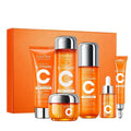 Organic Vc Facial Serum Brightening Hydrating 6 in 1 Set Vitamin C Large Kit Care Face Skin Care Set Whitening Face Cream Toner MegaBDM