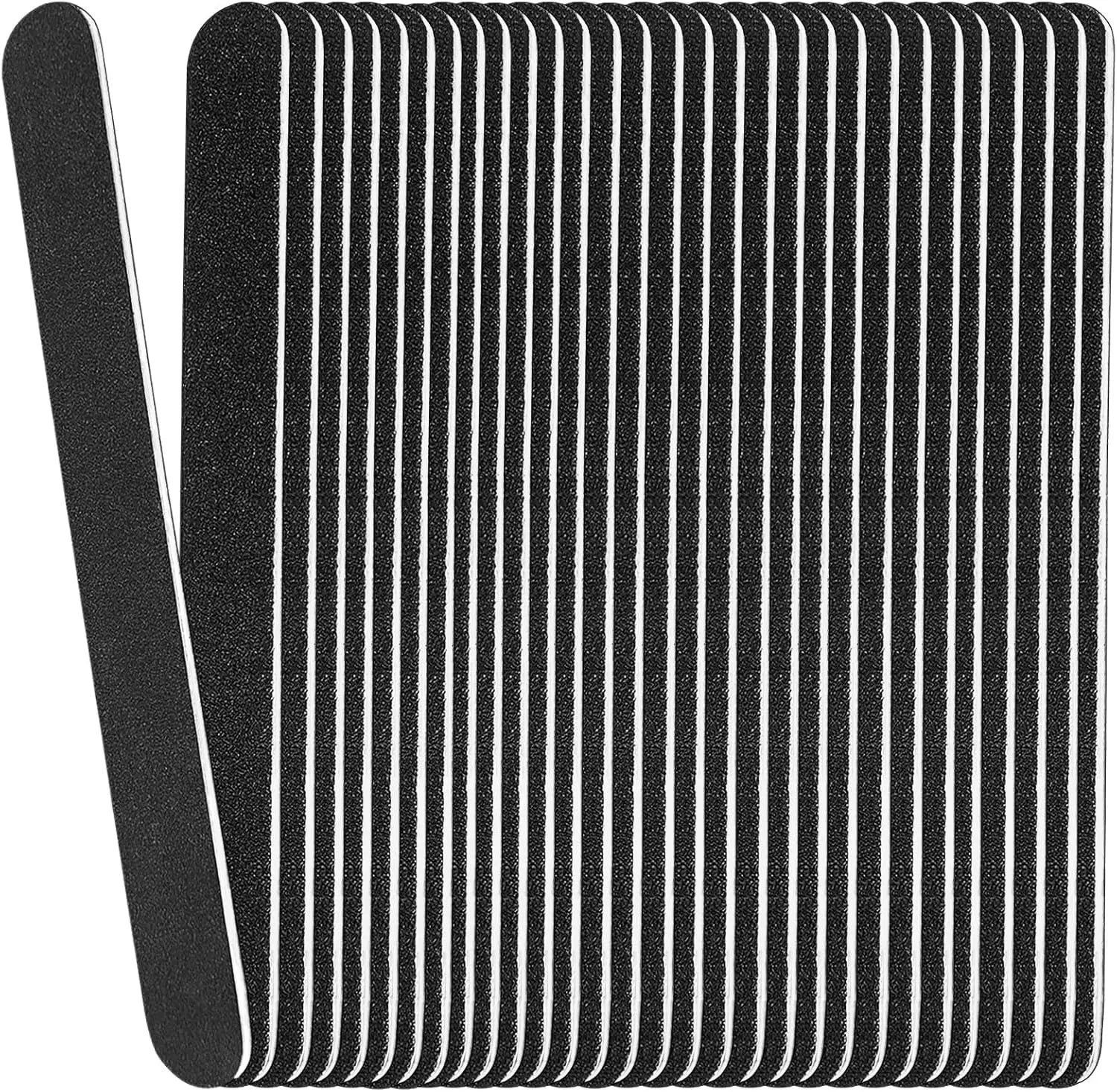 7 Inches Emery Board Mini Nail File Disposable Natural Nails Manicure Tool Set Wooden Mini Nail File