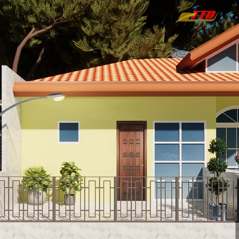 Wrought Iron Villa Balcony Railings Modern Design Superior Quality & Long-Lasting Beauty 1 Year Warranty