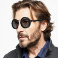 2026 New Arrival Adjustable 1-9 ND Filter Sunglasses UV400 Polarized Driving Fishing Round Sun Glasses for Men