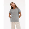 2025 Summer New Style Women's European and American Fashion Casual Home & Commuting Versatile Crew Neck Short-Sleeved T-Shirt
