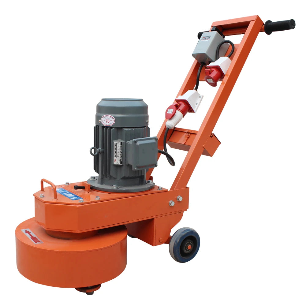 Mini Automatic Concrete Floor Edge & Screed Grinder 3KW 220V with Engine