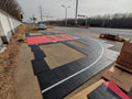 Outdoor Basketball Court Floor Modular PP Interlocking Suspended Sports Flooring Tiles MegaBDM