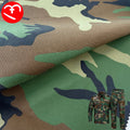 US M81 Woodland Camouflage 500D 1000D Nylon 66 Cordura Oxford Fabric FR Fire Retardant Cold Resistant Tear Resistant Waterproof