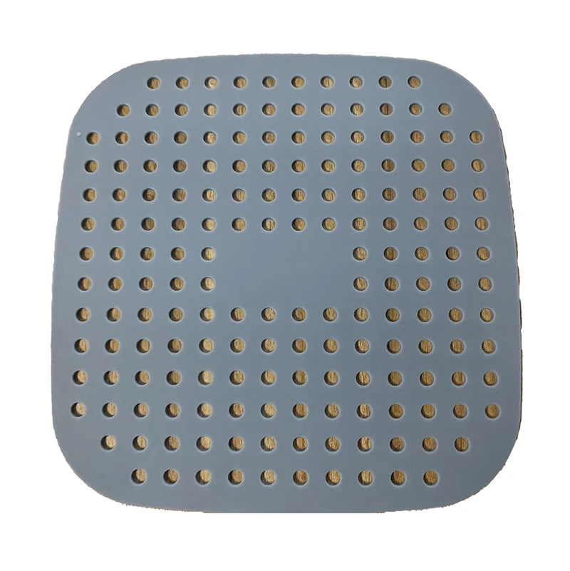 Silicone Classic Eco-Friendly Air Fryer Liners Reusable Non-Stick Heat Resistant Mats Easy Clean Inserts for Cooking Use