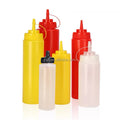 120ml 240ml 360ml 380ml 500ml 700ml Food Grade Plastic Hot Sauce Squeeze Bottle