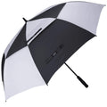 47/54/62/68 Inch 150cm Golf Oversize Extra Large Double Canopy Umbrella 8 Ribs Windproof and Waterproof