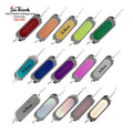 Uv Glow 4.5in 28g Dodgers Flashers Trolling Fishing Diving Flash Board Fishing Salmon Trolling Spoons