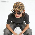 Vintage Leopard Print Men's Cap Distressed Washed Spring Summer Casual Curved Brim Streetwear Baseball Cap Baseball Hat