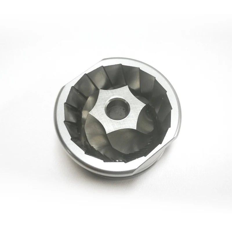 Custom Coffee Machine Parts Stainless Steel 44mm Coffee Grinder Burr Cone Shape Conical Burr Set Replacement for Baratza