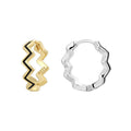 EH1561 Irregular Geometric Earrings for Women's New Trendy and Personalized Design Simple Temperament Earrings