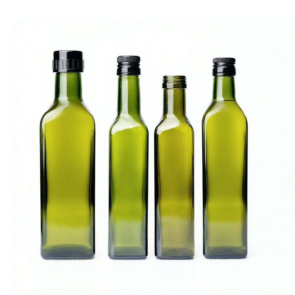 Wholesale Custom Premium Empty Food Glass Bottles 250ml 500ml 750ml 1000ml for Extra Virgin Olive Oil MegaBDM