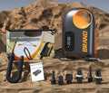 2026 New Arrived 2000mAh*9 Custom SUP Digital Air Pump with Automatic Shutdown Function Dual-Use for Pumping and Inflating