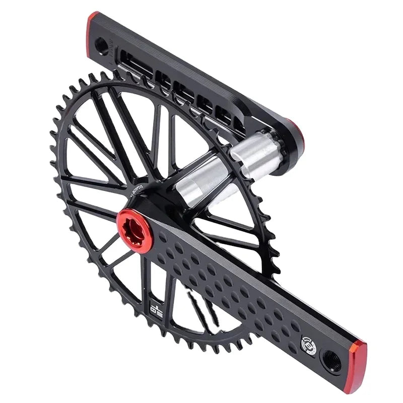 BUCKLOS 170mm Crank Arm Set Spindle 29mm  Single and Double Chainring Aluminum Alloy Bicycle Crank