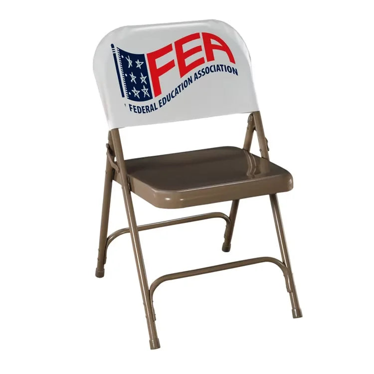 Custom Printed Fitted Spandex Polyester Advertising Chair Headrest Cover