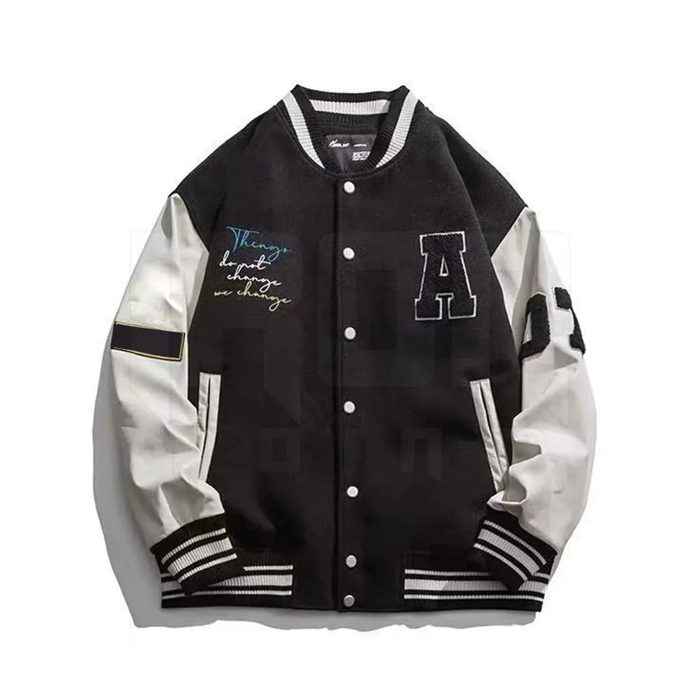 Top Quality Letterman Jacket Wholesale Price Letterman Jacket Customized Color Winter Jacket