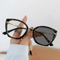 Wholesale Custom Logo Fashion Cat Eye Women Glasses Frames Anti Blue Light Photochromic Glasses Women