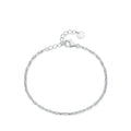 SL1655 S925 Sterling Silver Chain Stackable Geometric Bracelet for Women Party Accessories Bracelet Fine Jewelry