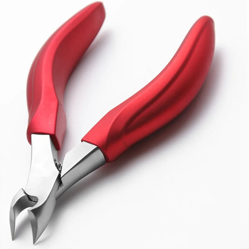 High Quality Supper Sharp Curved Blade Grooming Tool Thick and Ingrown Toenail Clippers  Toe Nail Nippers Cutter