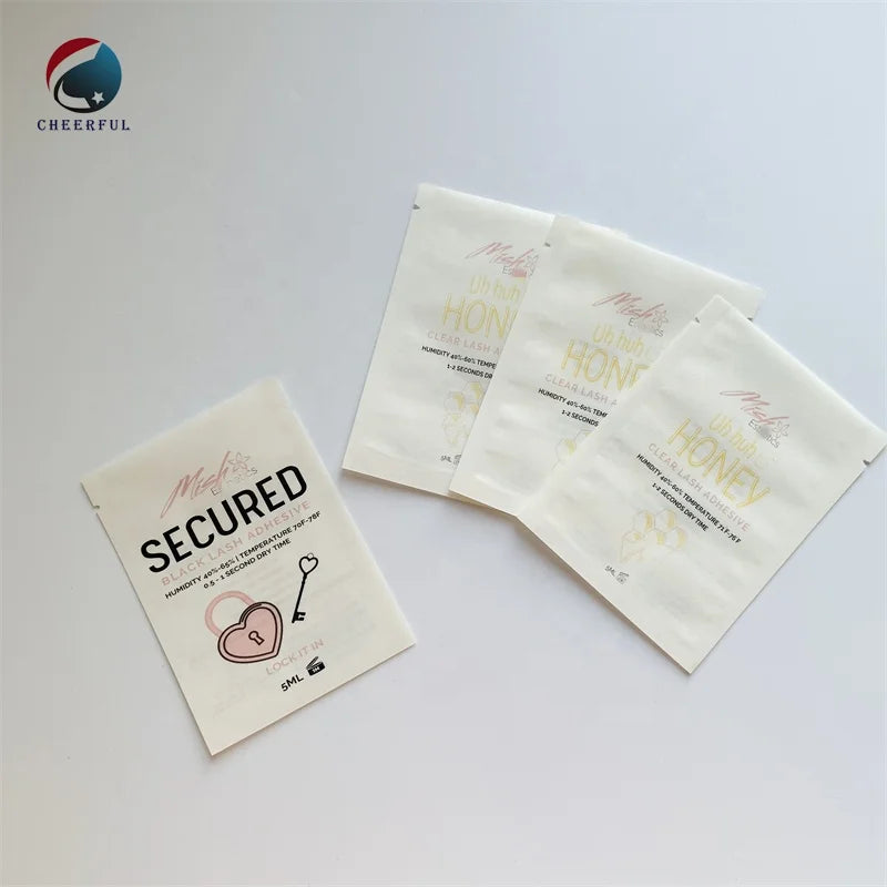 Custom Man Condom Foil Packaging Powder Sample Sachet Food Grade Biodegradable Packaging Bag for Condom