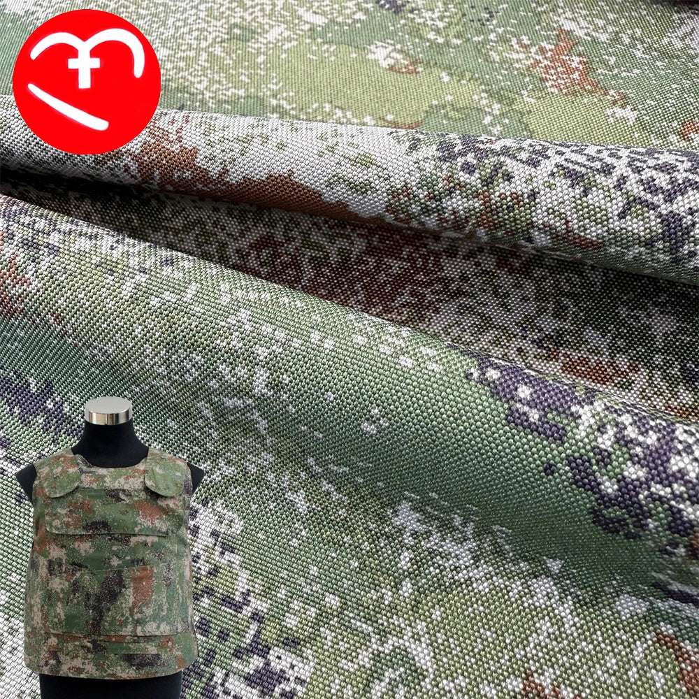 Starry Sky Woodland Camouflage Oxford Fabric Canvas Cloth Waterproof 500D 100% Polyester Fabric for Hat Bag Outdoor Tent Fabric