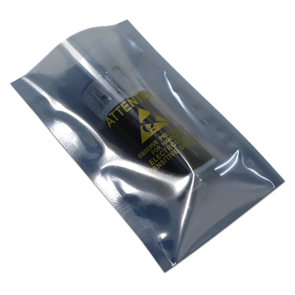 Wholesale Anti-Static ESD Shielding Bag Laminated PE with Heat Seal Zipper for Electronics Packaging & Printing