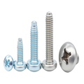 Thread-Forming Screws for Plastics & Soft Metals - Tri-Lobular Cross Recess Pan Head