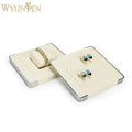 Custom Fine Microfiber Jewelry Display Set Luxury Display Jewelry Store Display Rack for Earring Necklace