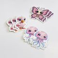 No Adhesive Reusable Waterproof Window Decoration Vinyl Die Cut Easy DOT Removable Decal Window Sticker