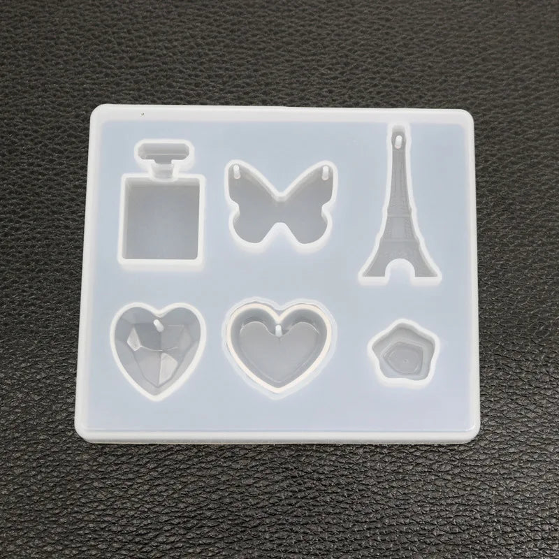 Factory a Variety of Different Shapes of Pendant Silicone Mold for Girls Gift Decorations