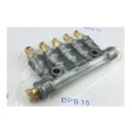 High Precision Detective Volumetric Oil Distributor DPB-15 With 5 Outlets for CNC Machine Centralized Lubrication